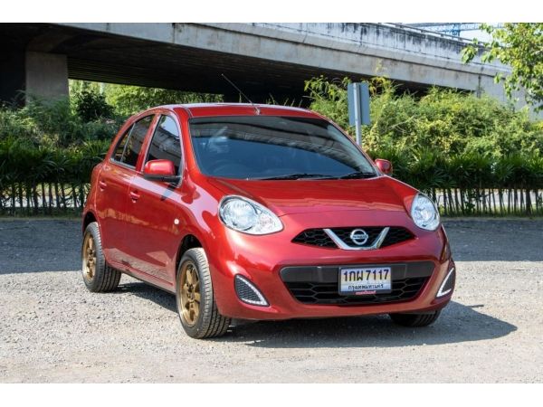 NISSAN March 1.2 E สีแดง A/T ปี2021 รูปที่ 0